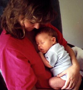 angel and baby nicky 1996