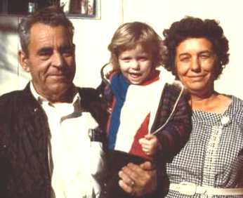 angel with meemee and pappaw
