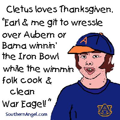 cletus loves thanksgiven