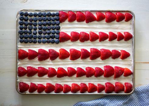 Flag Cake
