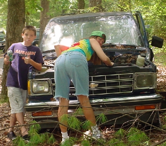 Clyde Jr. & me