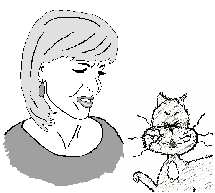 mommy looked disgusted
