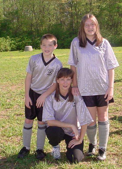 My son, daughter, and myself
